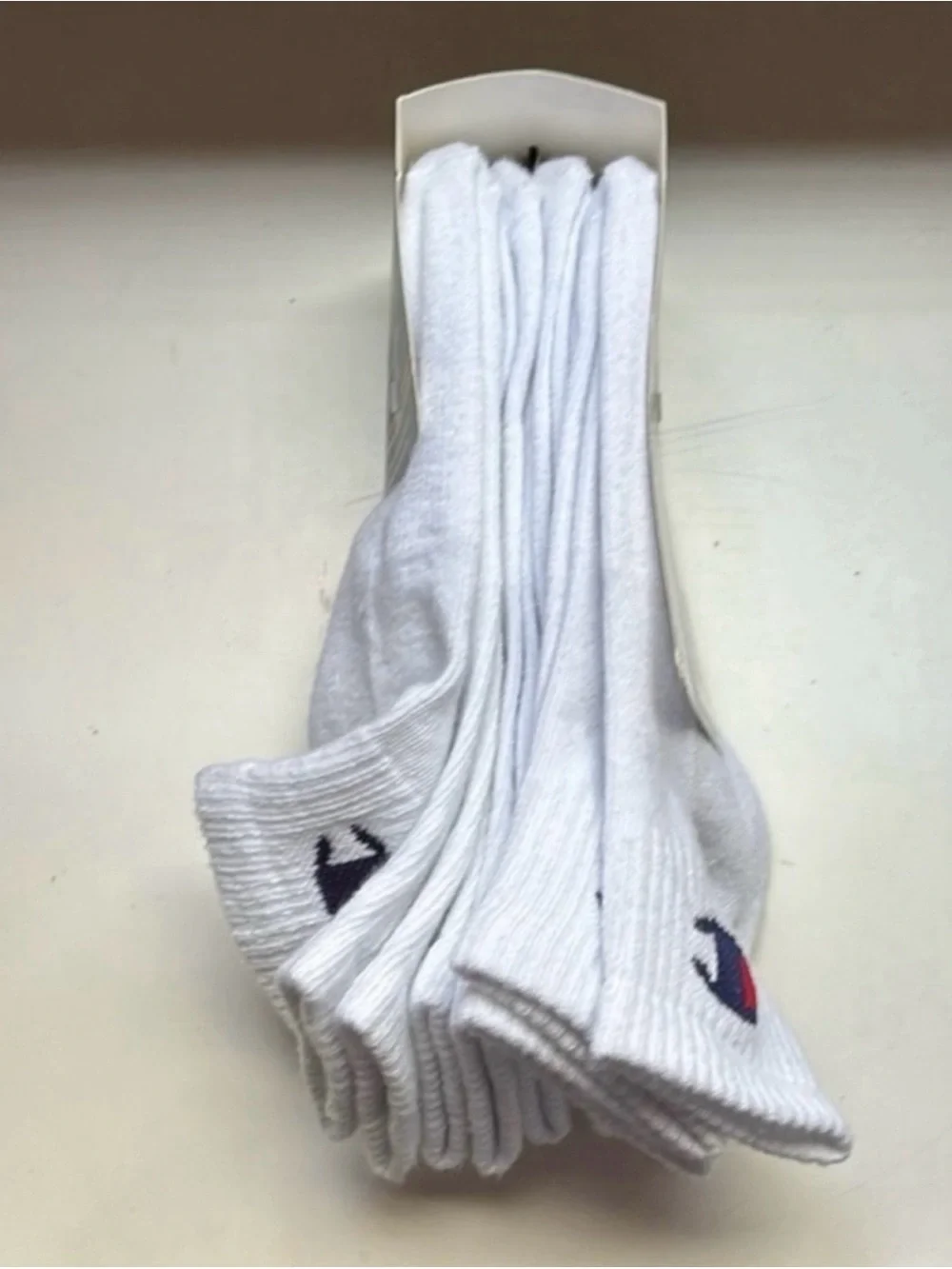 Champion white ankle